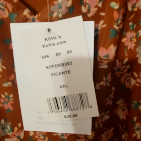 Juniors' Love, Fire Tiered Mesh Babydoll Mini Dress - Picture 6 of 7